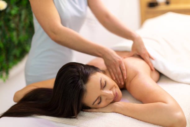 Spa products arrangement